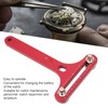 T Shaped Watch Back Case Opener Alloy Steel Clear Scale