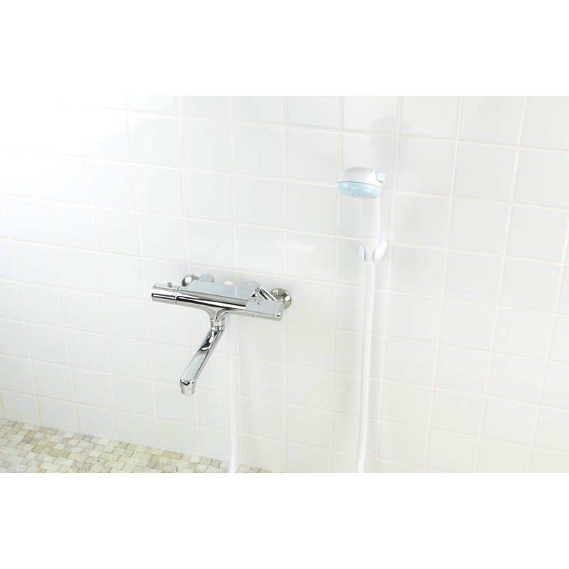 KAKUDAI 366-212-W Low Water Pressure Massage Shower Hose Set, Switchable