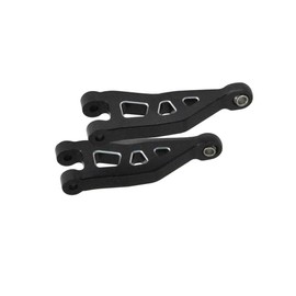 Aluminum Suspension Arms For ARRMA Mojave GROM 1/16 Upgrade - Rear Upper Control Arms CNC Kit for RC Car, Off-Road Truck Replacement Parts(Rear Upper,Black)