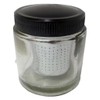 JEWEL TOOL Jar and Colander Set | 2.5" Glass Jar