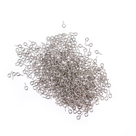 COHEALI 300 Piezas Tornillos De Ojo Para Joyería Plata Mini Pernos De Ojo Creativos Accesorios Para Bisutería Diy Manualidades Colgantes De Tornillo