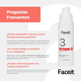 Peroxido Benzoilo Barros Espinillas Faceit Tratamiento Acne Skincare Anti Reduce Imperfecciones Seca Granos Limpia Puntos Negros