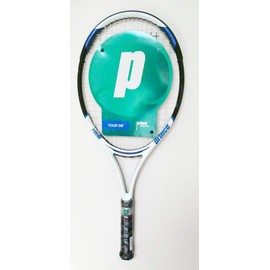 Prince Tour DB Oversize Tennis Racket, Strung with Syngut Duraflex, Grip 4 1/4