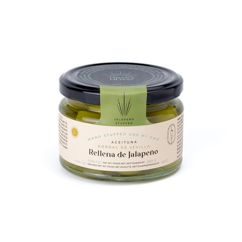 Triana Olivas by Don Gastronom. Olives and Capers sampler. 280g
