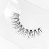 Musegetes NL-24 3D Mink Hair False Eyelashes, Transparent Axis False
