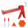 Holothurian Caulking Gun, Caulk Gun No Drip,Sealant Finishing Tool Grout