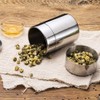 Kitchen Canister Set, 550ml Stainless Steel Food Storage Container Portable