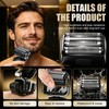 1-Pack Foil Head Compatible with Manscaped Chairman PRO