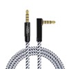 CableCreation 1.5Feet/0.45M 3.5mm TRRS Auxiliary Audio Cable 90 Degree Right