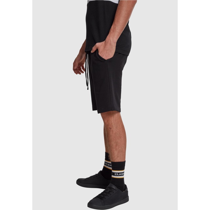 Urban Classic Men's Basic Sweatshorts , Black (Black 00007), L