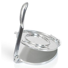 Chef's Secret 8" Tortilla Aluminium Press, Durable Tortilla Quickly Easily Makes Delicious Tortillas for Any Recipe