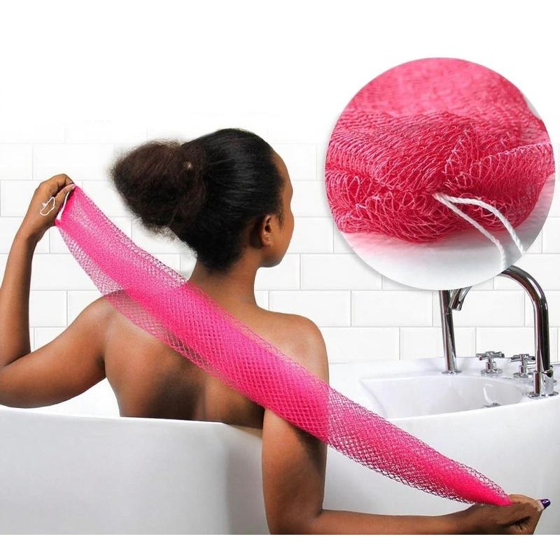 African Exfoliating Net Sponge, Ethically Sourced from Nigeria Bath Sponge,