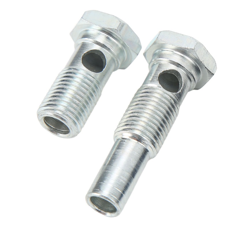 Transmission Oil Cooler Banjo Fitting Kit AN6x1/4NPSM Aluminum Alloy for