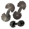 Proops Set x 3, 1-25mm Radius Gauge, Dual End, Measuring,