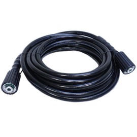 WASPPER ✦ 3000 PSI 207 Bar 1/4 Inch 7.5 m PVC Replacement Hose ✦ for Pressure Washers with M22 - F Connector