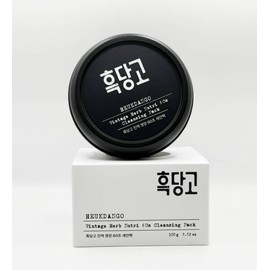 Cosme Chef Black Dango Scooping Essence Nutritional 60-Second Face Wash Pack 100g Black Dango / 코스메쉐프 흑당고 떠서 쓰는 진액 영양 60초 세안팩 100g 흑떠쓰