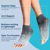 Tucketts Toeless Non-slip Grip Socks - Men's Cotton Socks for