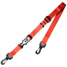 No Border FABLT Side Release Shoulder Strap Belt [Made in Japan] [0.8 inch (20 mm) Width] Red RN20MRD, red