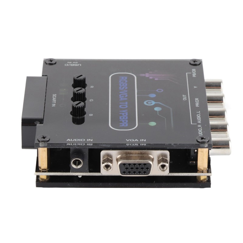 RGBS VGA SCART to YPBPR Component Converter for SFC for