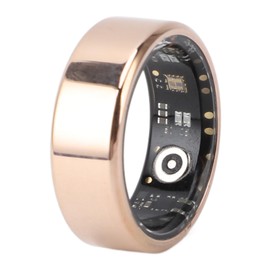 Stylish Ring, Sleep Ring, Intelligent Health Tracker with Smartphone Camera Remote Control, All-Day Surveillance, Intelligent Ring for and (Rose Gold)