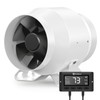Hon&Guan PRO 4 Inch Inline Duct Fan - 212 CFM