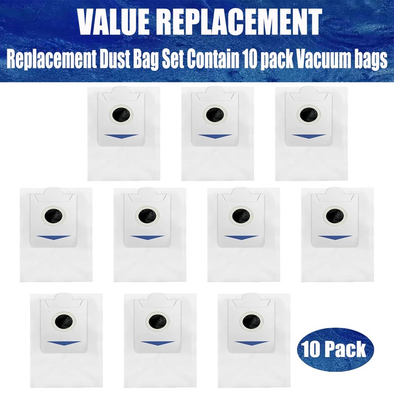 Replacement Disposable Dust Bag Compatible with ECOVACS DEEBOT X5 Omni