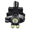 XHP160 Strong Headlight USB Charging Adjustable Waterproof Head Mounted Telescopic