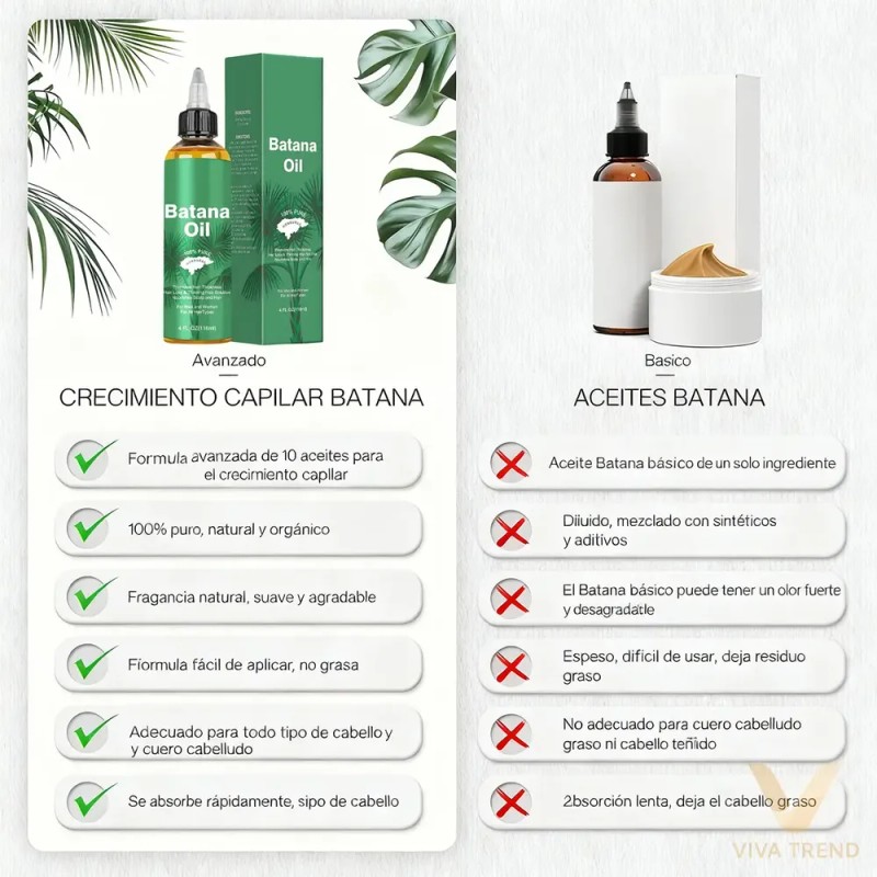 2p Aceite De Batana Orgánico Natural Crecimiento Del Cabello