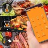 Wireless Meat Thermometer, Smart Bluetooth Thermometer with Waterproof Probe, Long