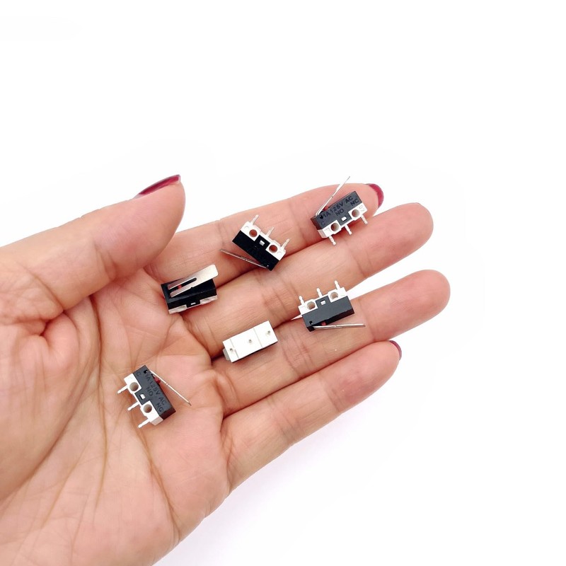 JZK 20x Micro Switch with Lever 3-Pin 125V 1A AC