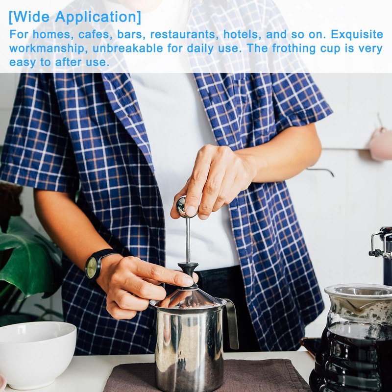 Uxcell Manual Whipped Cream Dispenser - 27oz/800ml Stainless Steel Handheld