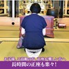 Fine FIN-719NV Chair Rakuchin Nylon Navy Seiza