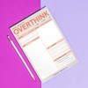 Knock Knock What (Not) to Overthink Pad: Daily Task Tracker