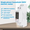 DEWIN Electricity Meter, 1P AC Meter, DIN Rail, 1 Phase