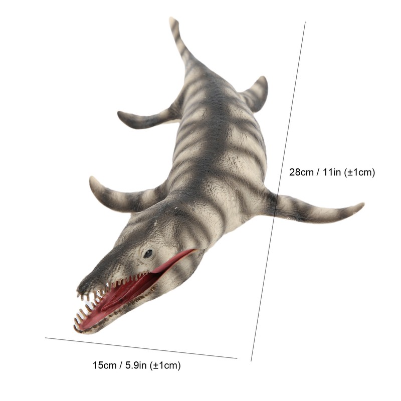 Simulation Stripe Kronosaurus Dinosaur Model Educational Dinosaur Model Toy for