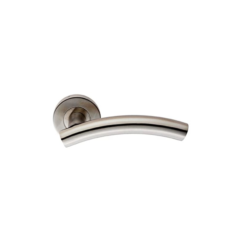 Carlisle Brass Curved 19mm Dia. Lever on Concealed Fix Sprung