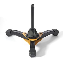 Portable Foldable Tripod Stand for Clarinet Flute Oboe Wind Instrument Non-slip Lightweight Holder Stand Clarinet Accessories Yellow
