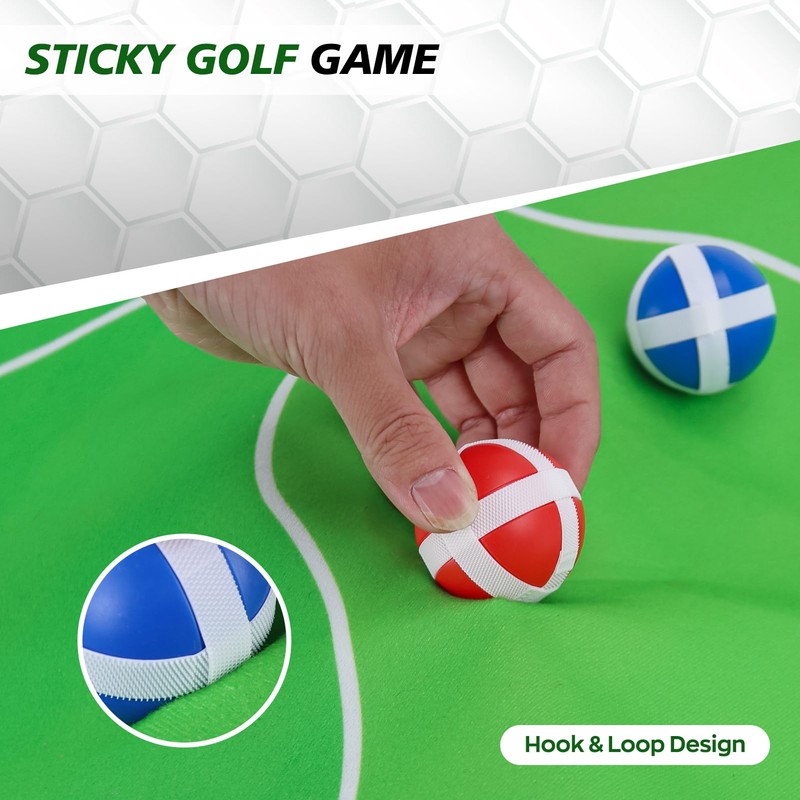 BaiYuan Portable Golf Chipping Game Set for Dads & Junior