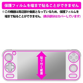 PDA Kobo AYANEO Pocket S Compatible with Scratch Self-Healing Protective Film [Full Protection Type] Glossy Made in Japan