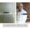HIDBEA 3D Decorative Window Privacy Film Non-Adhesive Heat Control UV