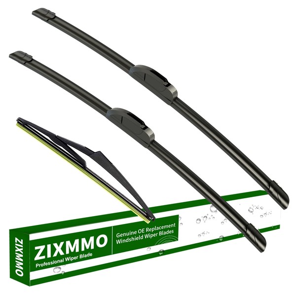 ZIXMMO ZIXMMO 26"+14" windshield wiper blades with 12" Rear Wiper