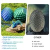 noxozoqm noxozoqm 3D Printed Easter Dragon Egg,Prefilled Easter Eggs -