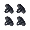 Ajxn 4 PCS Brake Pedal Pad and Light Switch Stopper