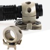 1.2" Flashlight Quick Release Holder Mount Clamp Clip for Fast