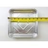 Handi-Foil Square Aluminum Foil Cake Pan w/Clear Dome Lid -
