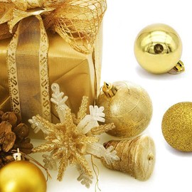 JUTOSU Christmas Ornaments Balls Christmas Balls Tree Top Stars Ornate Christmas Tree Ornaments Ornaments Balls Christmas Tree Decoration Balls Christmas Ornaments Hanging Tree Ornaments Nordic Decorations Ornaments 24 Pack Elegant Stylish Christmas Part