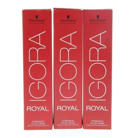 Schwarzkopf Igora Royal 5-4 Pack of 3 x 60 ml