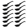 Thunder Group 7100BK Astragalus Soup Spoons, 6.2 inches (15.8 cm),