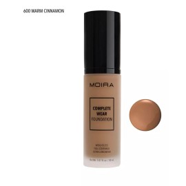 Moira Base de maquillaje líquida Moira Complete Wear Foundation Foundation tono warm cinnamon - 30mL