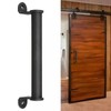 Deepa Handrail, Carbon Steel, Door Handle, Lightweight, Sliding Knob, Frosted,
